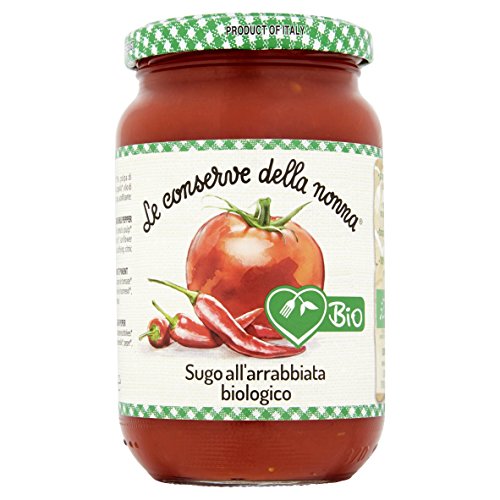 LE CONSERVE DELLA NONNA Organic Arabbiata Sauce 350g (PACK OF 6)