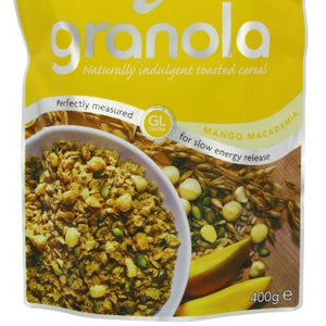 LIZI'S GRANOLA Mango Macadamia 400g (PACK OF 4)
