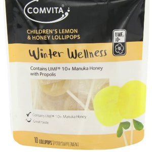 COMVITA PRODUCTS Children's Lemon & Honey Lollipops 10lollie (PACK OF 1)