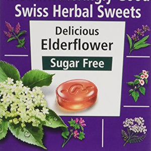 Ricola Elderflower Sugar Free Swiss Herb Drops, 45g