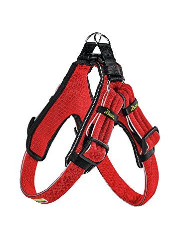 Harness Manoa Vario Quick Light S 45-55 Cm 27 Mm, Mesh Red With Refl. Bise | Hunter