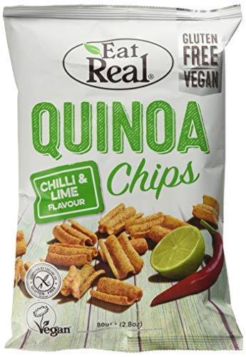 EAT REAL (COFRESH) Quinoa Chilli & Lime 80g (PACK OF 10)