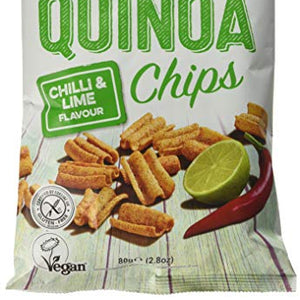 EAT REAL (COFRESH) Quinoa Chilli & Lime 80g (PACK OF 10)
