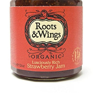 Roots And Wings Organic Strawberry Jam 340g