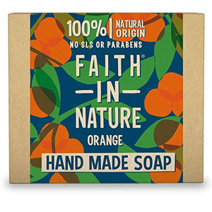 Faith In Nature Orange Vegetable Soap 100g  Pack of 3