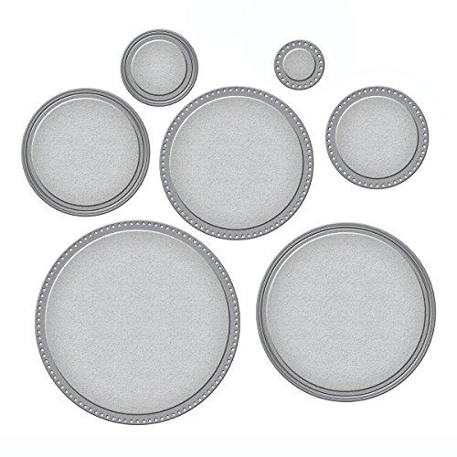 Spellbinders Nestabilities Scored and Pierced Circles Etched/Wafer Thin Dies