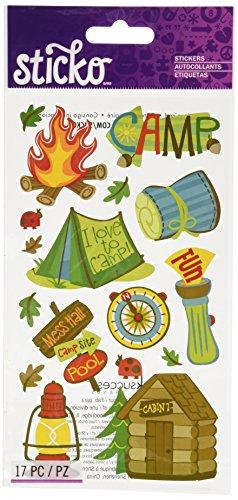 Sticko Camping Fun Stickers