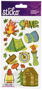 Sticko Camping Fun Stickers