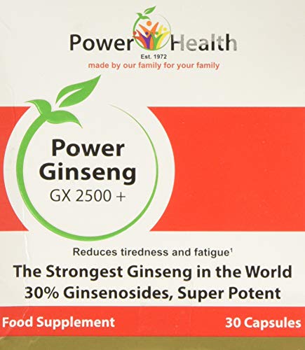 Power Health 100mg Ginseng GX2500+ - Pack of 30 Capsules