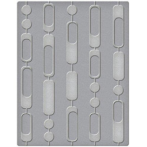 Spellbinders SES-005 Curtain Beads Embossing Folder