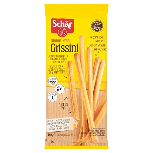 Schar Gluten Free Grissini Bread Sticks, 150 g