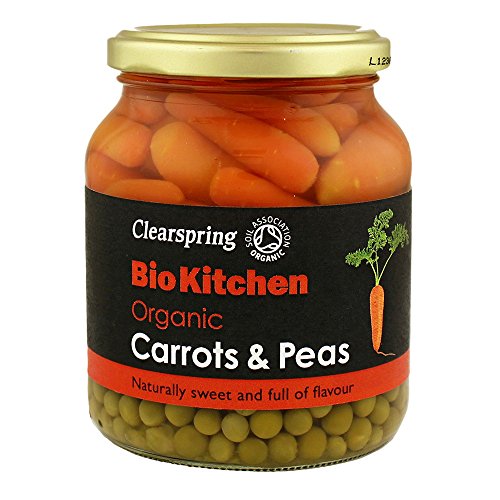 Clearspring Org Carrots & Peas 350 g x 1