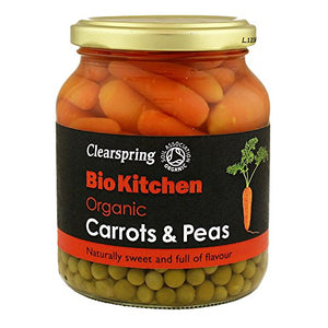Clearspring Org Carrots & Peas 350 g x 1