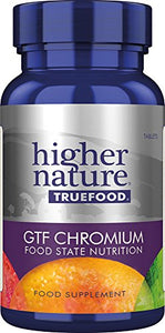 Higher Nature True Food GTF Chromium - 90 Tablets