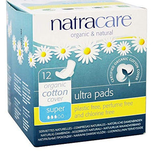 Sanitary Pads Super Wings Natracare