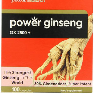 Power Health Ginseng Gx2500+ - Pack of 100 Tablets
