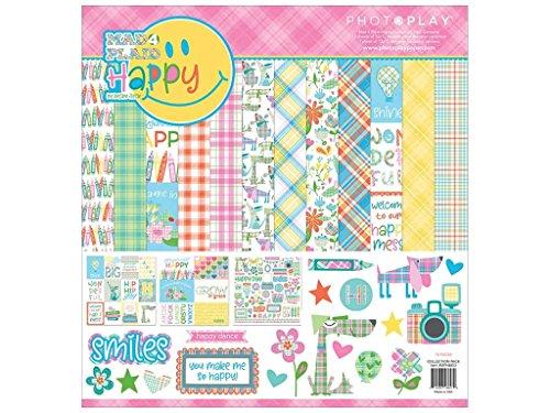 Photoplay Paper Mad 4 Plaid Happy Collection Pack