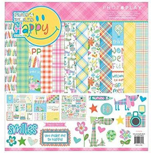 Photoplay Paper Mad 4 Plaid Happy Collection Pack