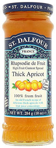 St. Dalfour Thick Apricot Fruit Spread 284 g (Pack of 6)