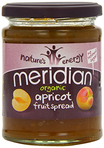 Meridian Organic Apricot Fruit Spread 284 g (Pack of 6)