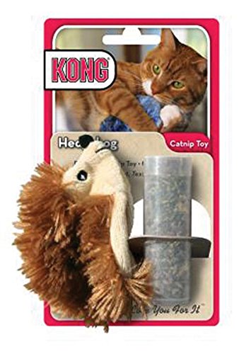 Kong Cat Refillable Catnip Hedgehog (10Cm) | Gorpets