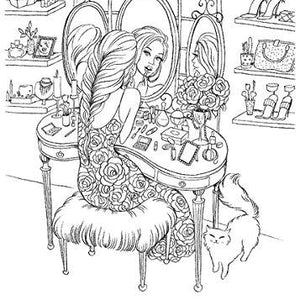 Prima Marketing Prima Princess Stamps-Gussy up