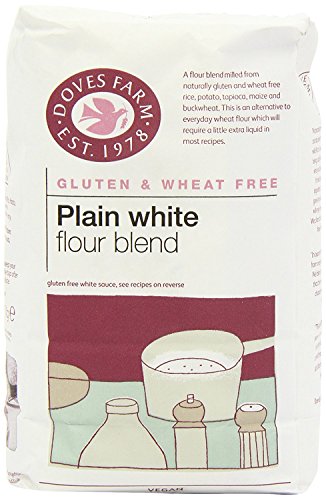 Doves Farm Gluten Free Plain White Flour, 1kg