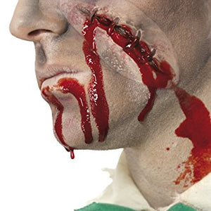 Smiffys Make-Up FX, Self Stitched Up Latex Scar