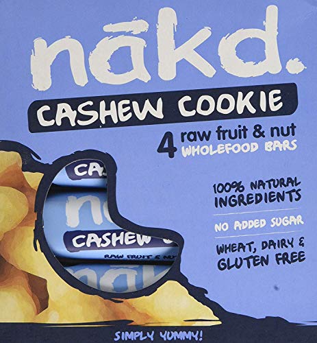 Nakd Multipack Cashew Cookie, 4x35 g