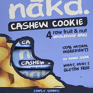 Nakd Multipack Cashew Cookie, 4x35 g
