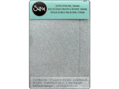 Sizzix Cutting Pad Standard Clear Silver Glitter Slr