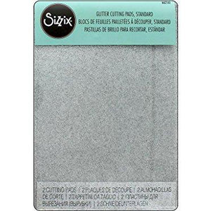 Sizzix Cutting Pad Standard Clear Silver Glitter Slr