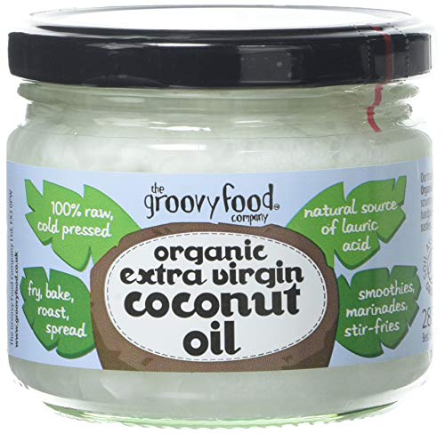 The Groovy Food Company Organic Virgin Coconut Oil 283ml (Pack of 3)