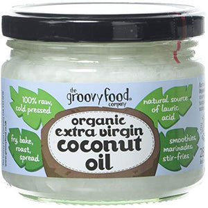 The Groovy Food Company Organic Virgin Coconut Oil 283ml (Pack of 3)