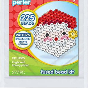 Perler Santa Fused Bead Kit