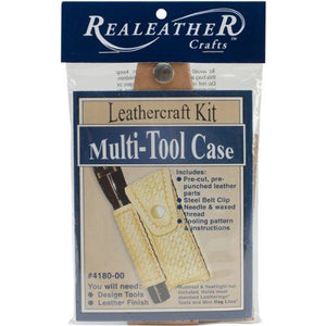 Realeather Crafts Multi, Tool Sheath Kit, Natural