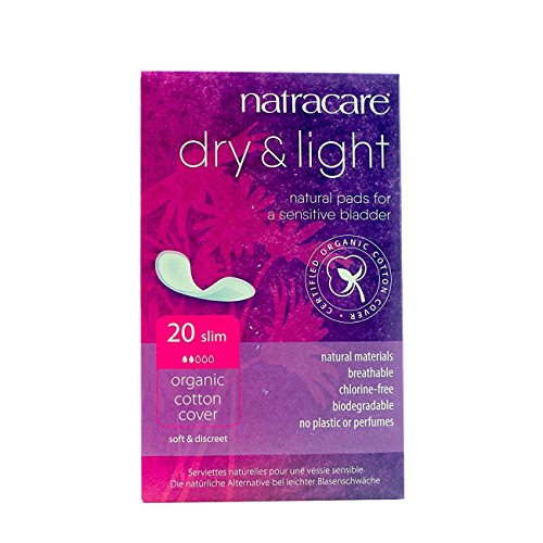 Natracare Organic Dry and Light Incontinence Pads Slim 20 pcs