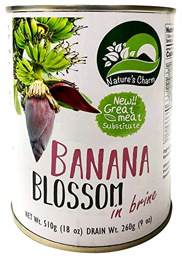 Natures Charm Banana Blossom in Brine 0.1 kg