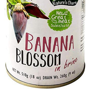Natures Charm Banana Blossom in Brine 0.1 kg