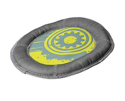 Dog Toy, Swimming Tuff Frisbee Grey-Yellow  Pack Of 3 | Hunter