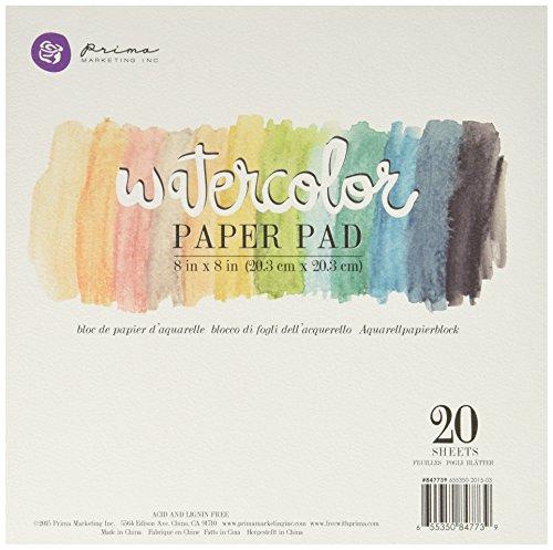 Prima Marketing Watercolor Paper Pad"5