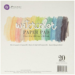 Prima Marketing Watercolor Paper Pad"5