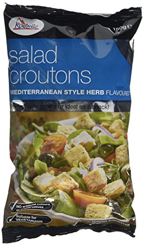 La Rochelle Mediterranean Herb Salad Croutons 150 g (Pack of 6)