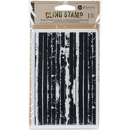 Prima Marketing Cling Stamp 2 - Salvaged Wood