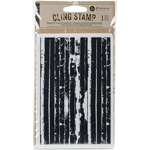 Prima Marketing Cling Stamp 2 - Salvaged Wood