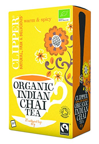 CLIPPER Organic Indian Chai Fairtrade 20bags (PACK OF 1)