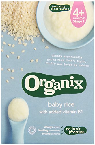 Organix Organic Baby Rice 100 g (Pack of 5)