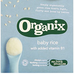Organix Organic Baby Rice 100 g (Pack of 5)