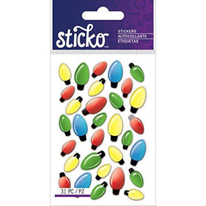 Sticko Christmas Lights Stickers