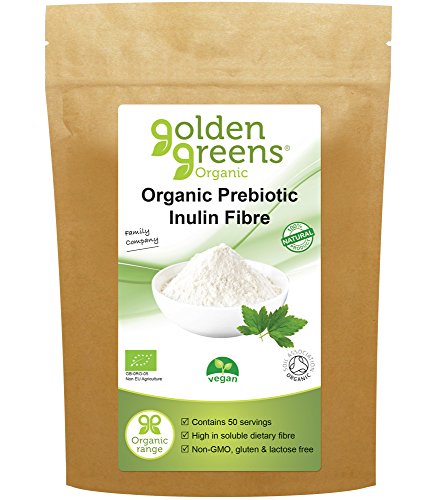 Golden Greens Organic Prebiotic Inulin Fibre 250 Grams